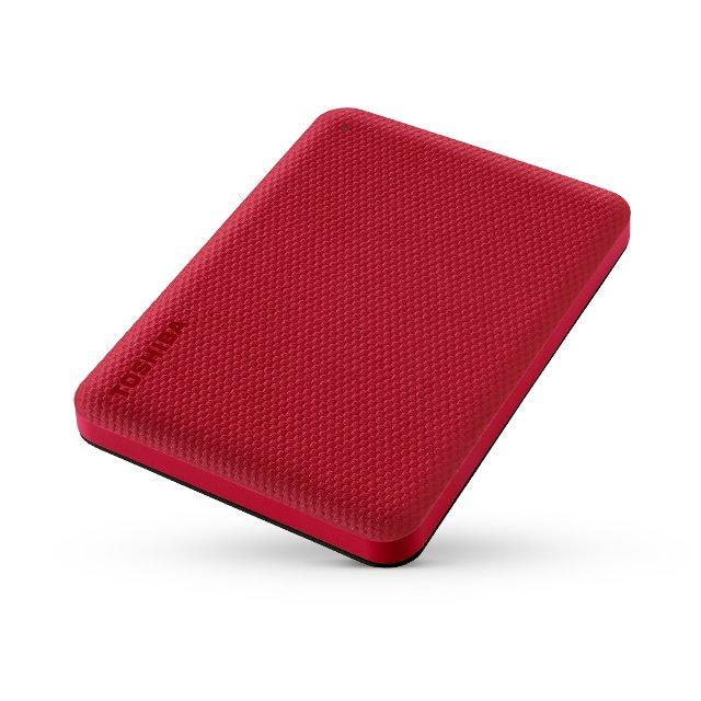 TOSHIBA  TOSHIBA HDD CANVIO Advance 4TB HDTCA40ER3CA USB 3.2 Gen 1, 2.5 inch red 