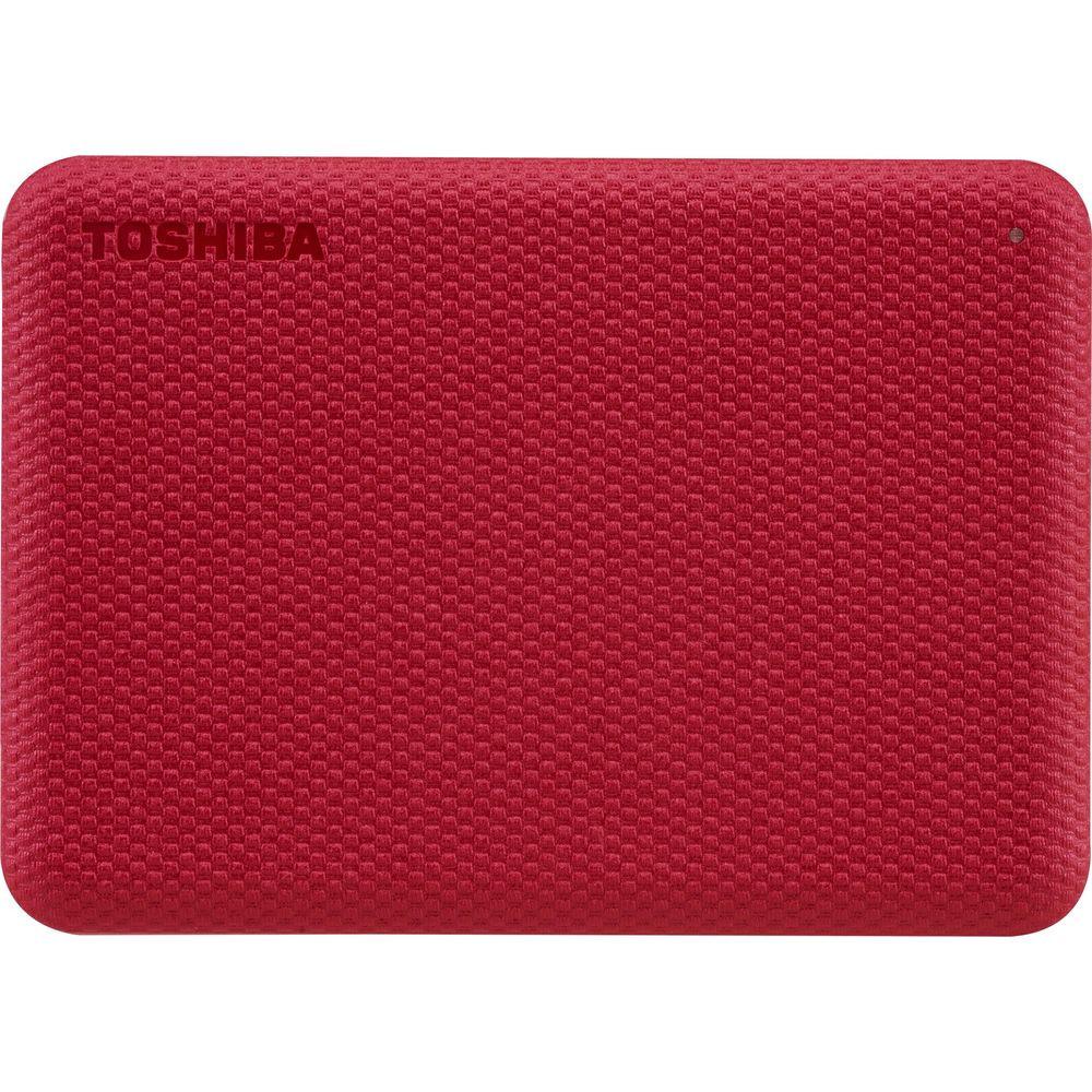 TOSHIBA  TOSHIBA HDD CANVIO Advance 4TB HDTCA40ER3CA USB 3.2 Gen 1, 2.5 inch red 