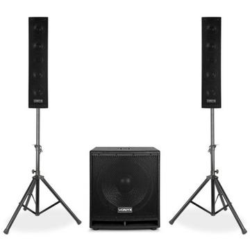 Vonyx VX880BT Sistema PA indipendente 1000 W Nero