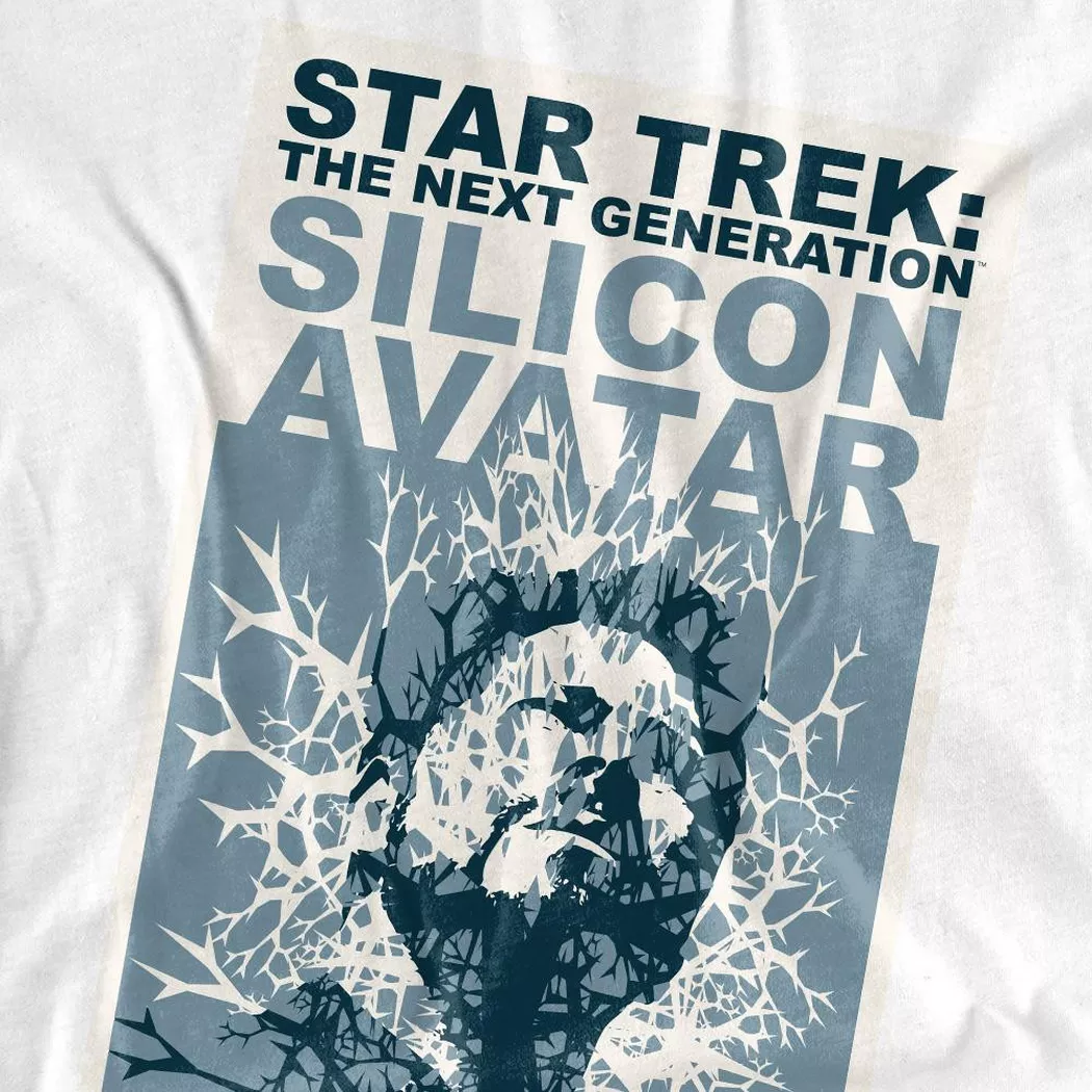 Star Trek - The Next Generation Season 5 Episode 4 TShirt, für Damen, Weiss, Größe L