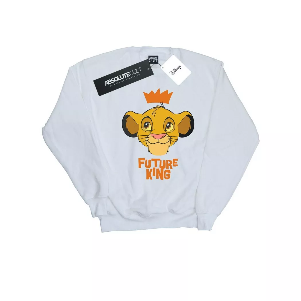Disney - The Lion King Future King Sweatshirt, für Herren, Weiss, Größe XXL