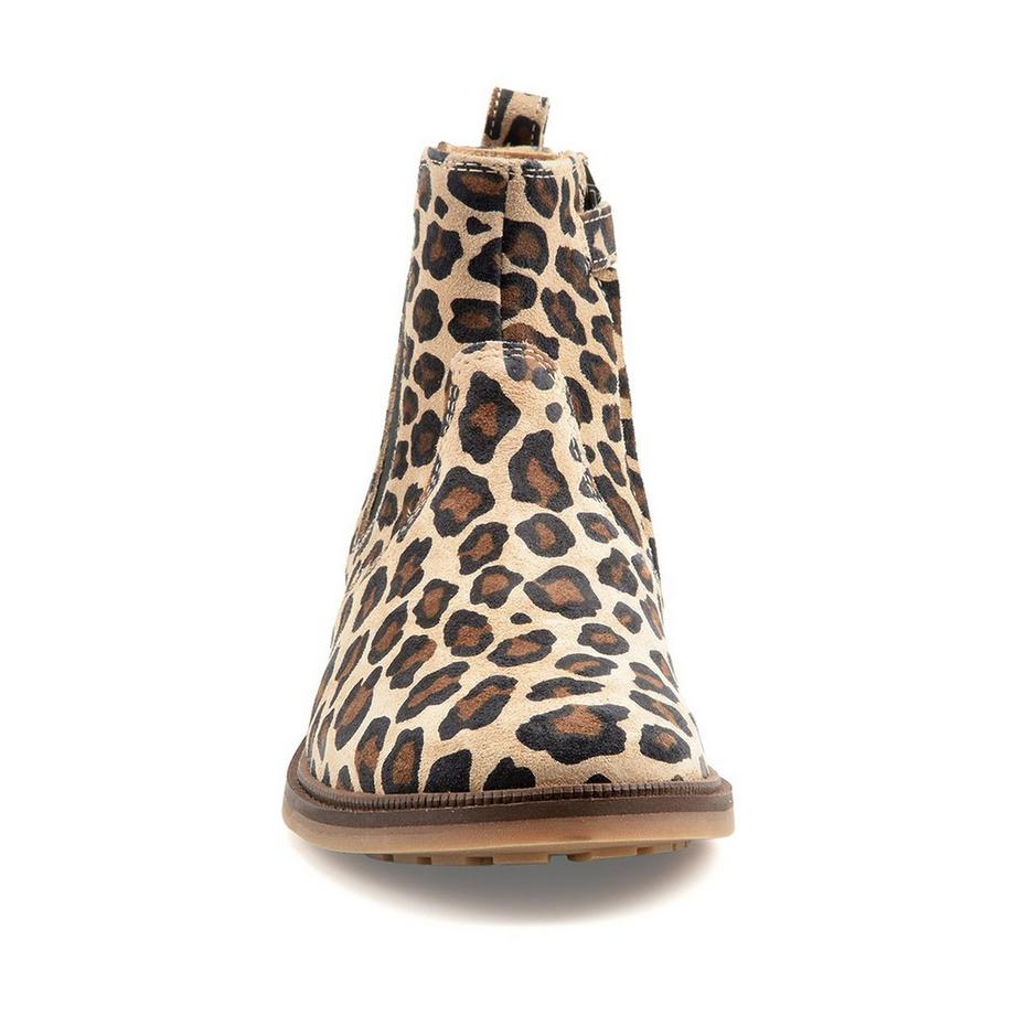 Pom D'api Sister Jod Zip Stivaletti Stampa Leopardata  