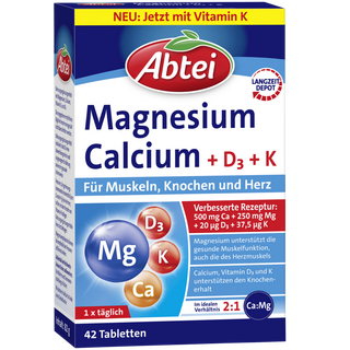 Abtei  Magnesium Calcium + D3 