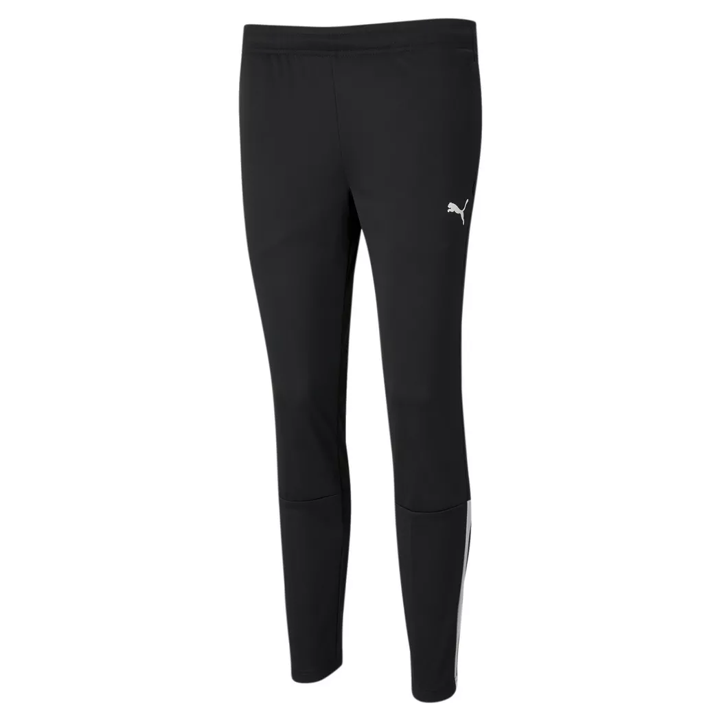 Puma - damenhosen team liga training, für Damen, Schwarz/Weiss, Größe XXS