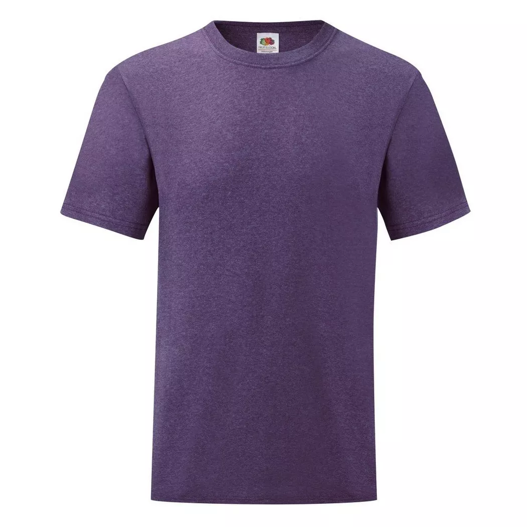 Fruit of the Loom - Kurzarm TShirt, für Herren, Lila, Größe M