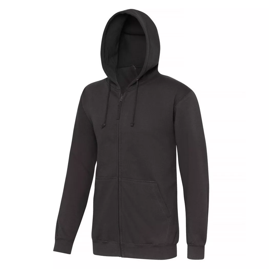 AWDis - Kapuzenjacke Kapuzenpullover Hoodie mit Reißverschluss, für Herren, Taubengrau, Größe M