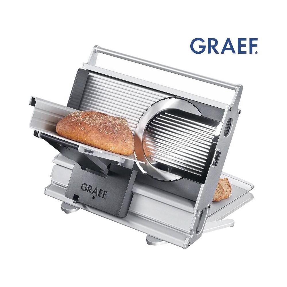 Graef GRAEF UNA 10 AFFETTATRICE ELETTRICO 170 W NERO, GRIGIO, ACCIAIO INOX PLASTICA, ACCIAIO INOX  