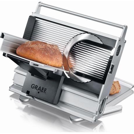 Graef GRAEF UNA 10 AFFETTATRICE ELETTRICO 170 W NERO, GRIGIO, ACCIAIO INOX PLASTICA, ACCIAIO INOX  