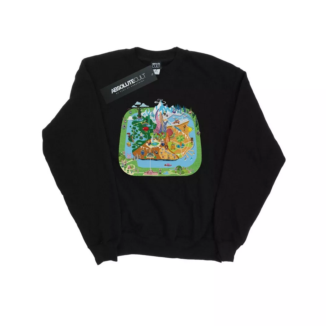 Disney - Zootropolis Sweatshirt, für Herren, Schwarz, Größe XXL
