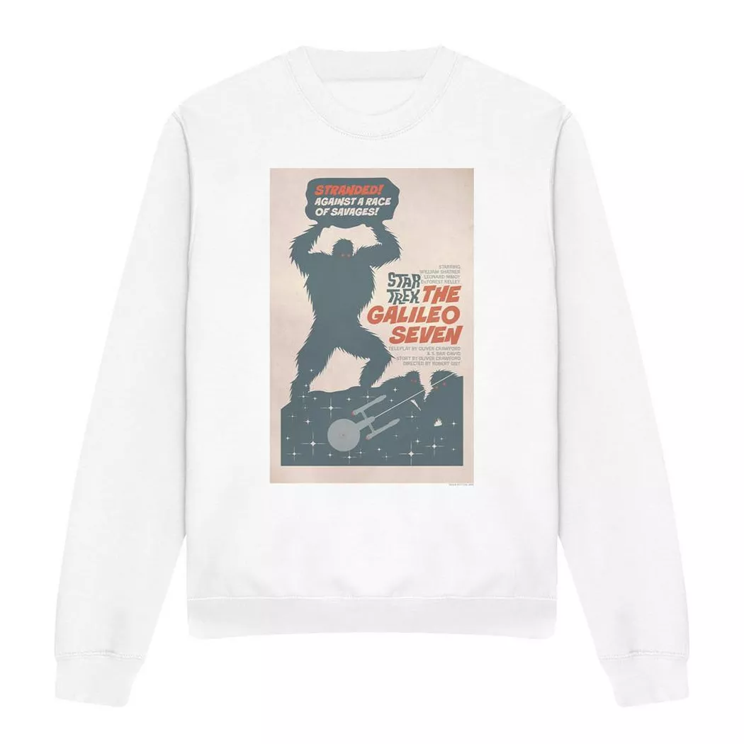 Star Trek - The Original Series Episode 16 Sweatshirt, für Damen, Weiss, Größe L
