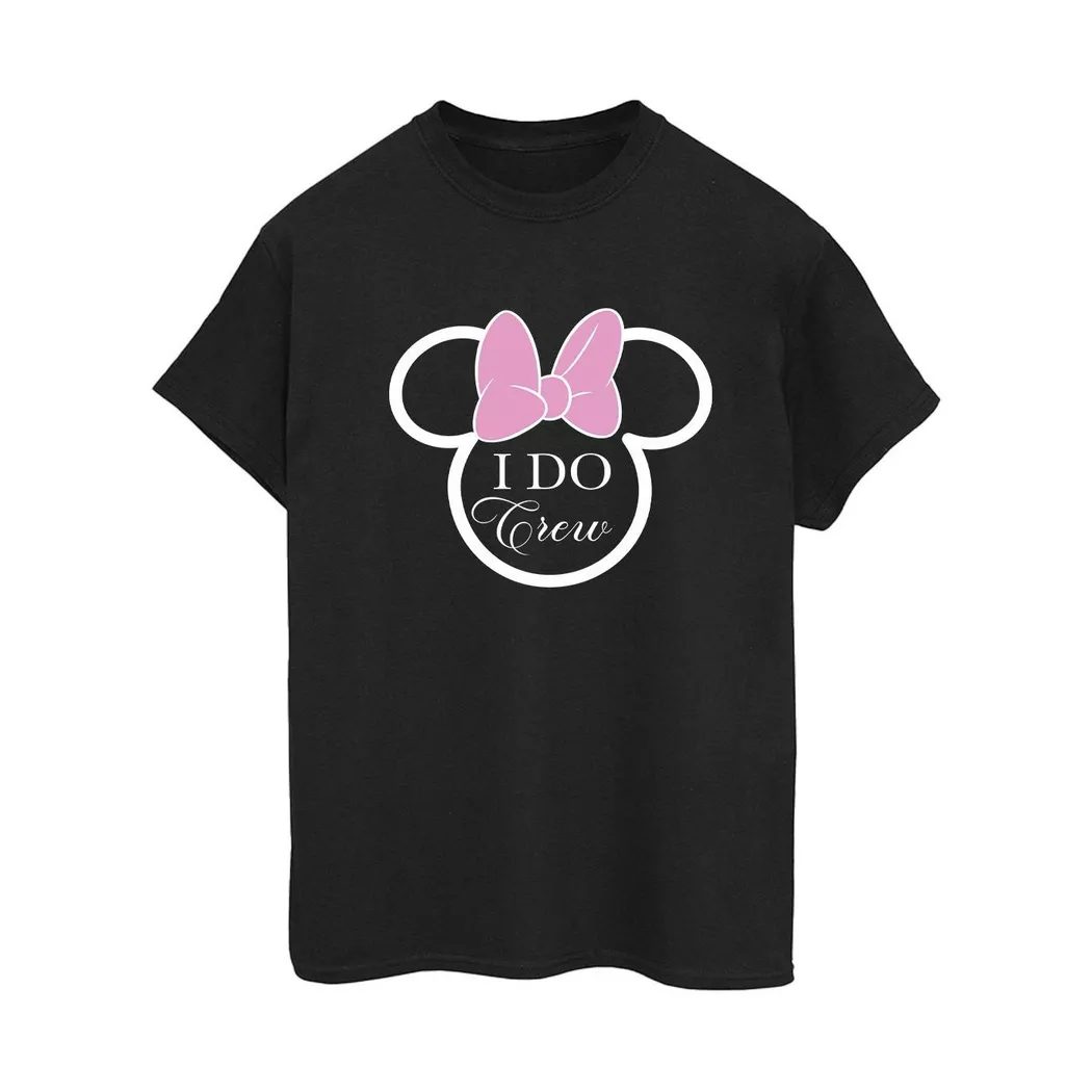 Disney - I Do Crew TShirt, für Damen, Schwarz, Größe L