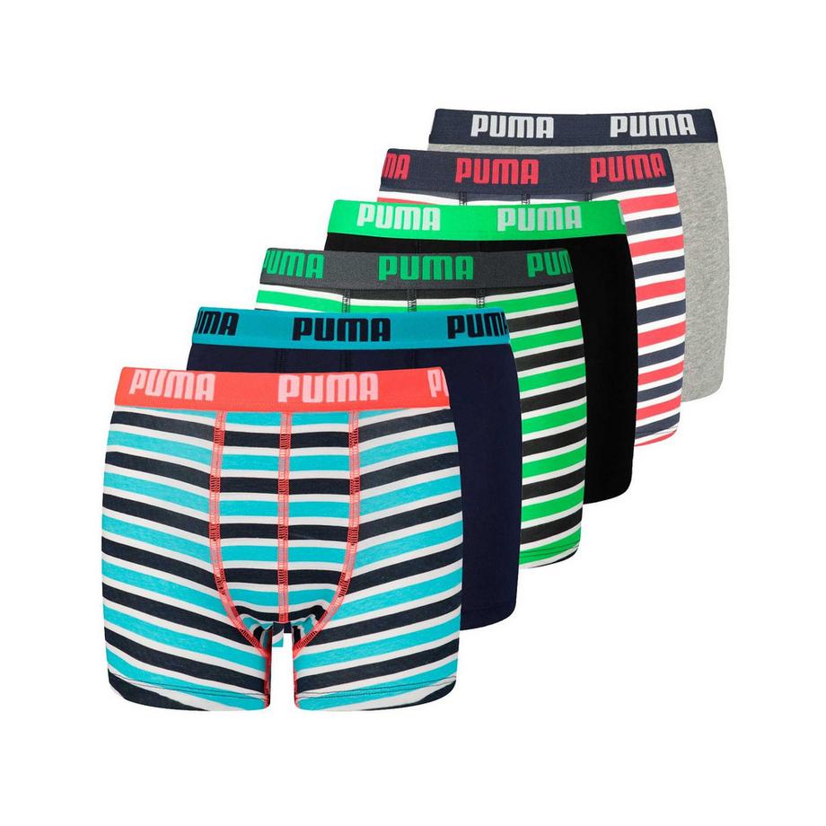 PUMA  Boxershort  6er Pack Bequem sitzend 