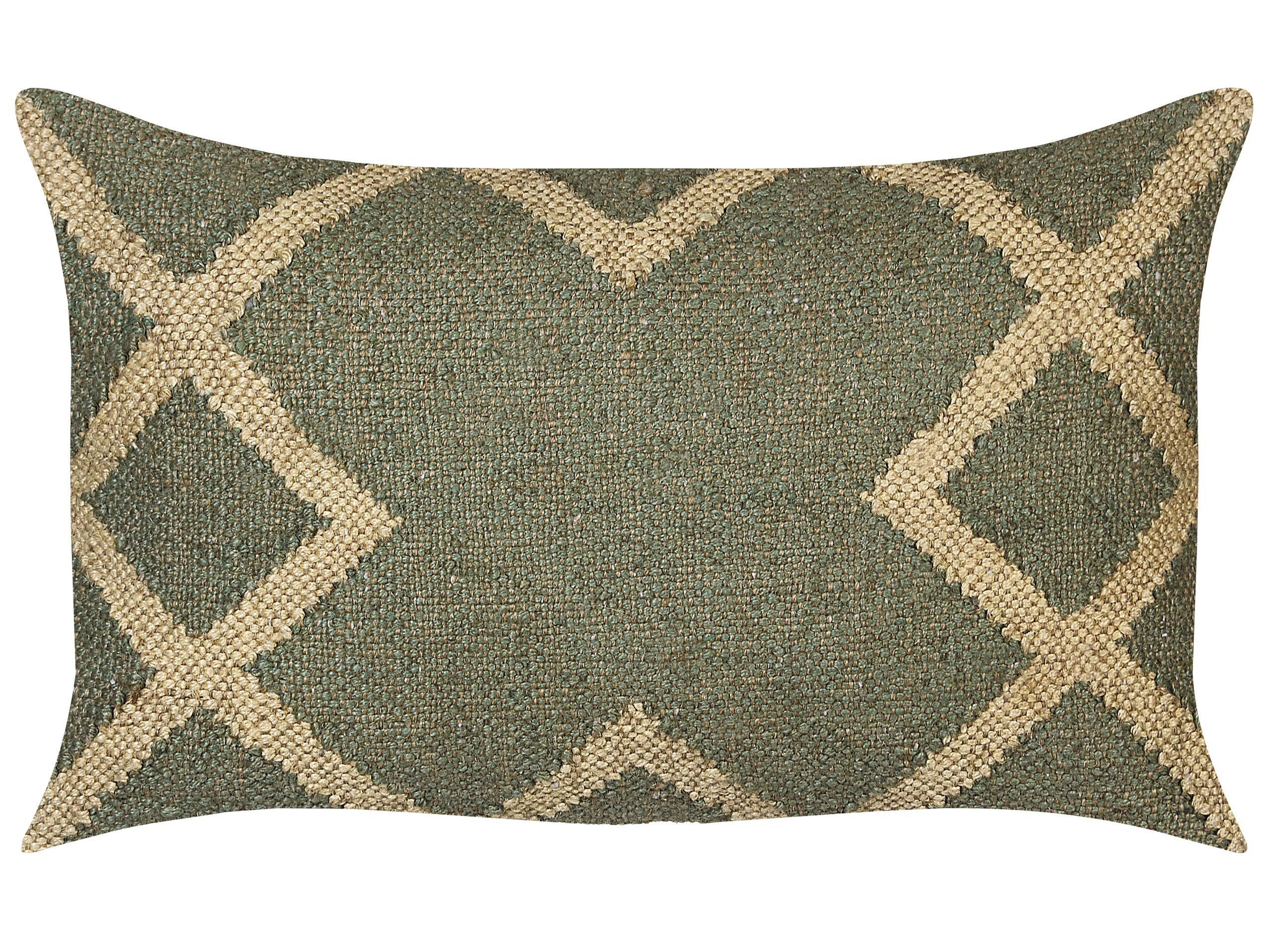 Beliani Coussin en Jute Rétro GOPI  