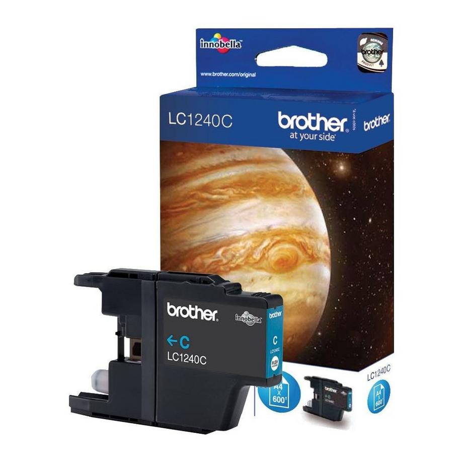 E+P Elektrik  BROTHER Tintenpatrone cyan LC-1240C MFC-J6510DW 600 Seiten 