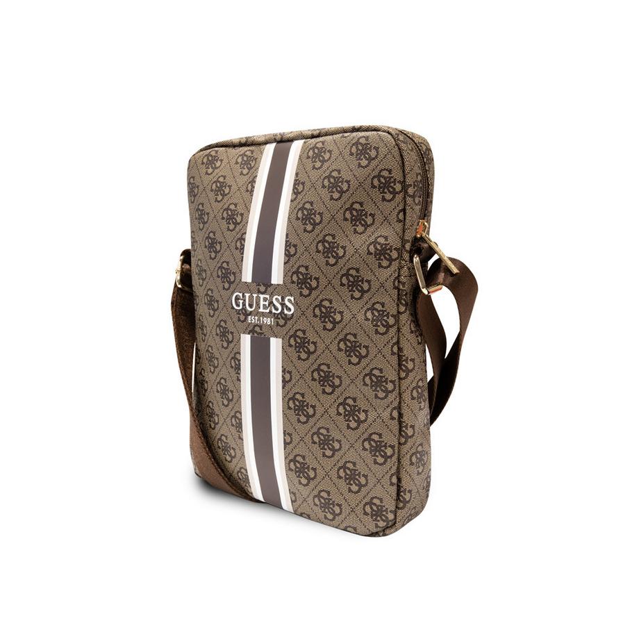 GUESS 10 Pouces Stripe 4G Sacoche Bandoulière  