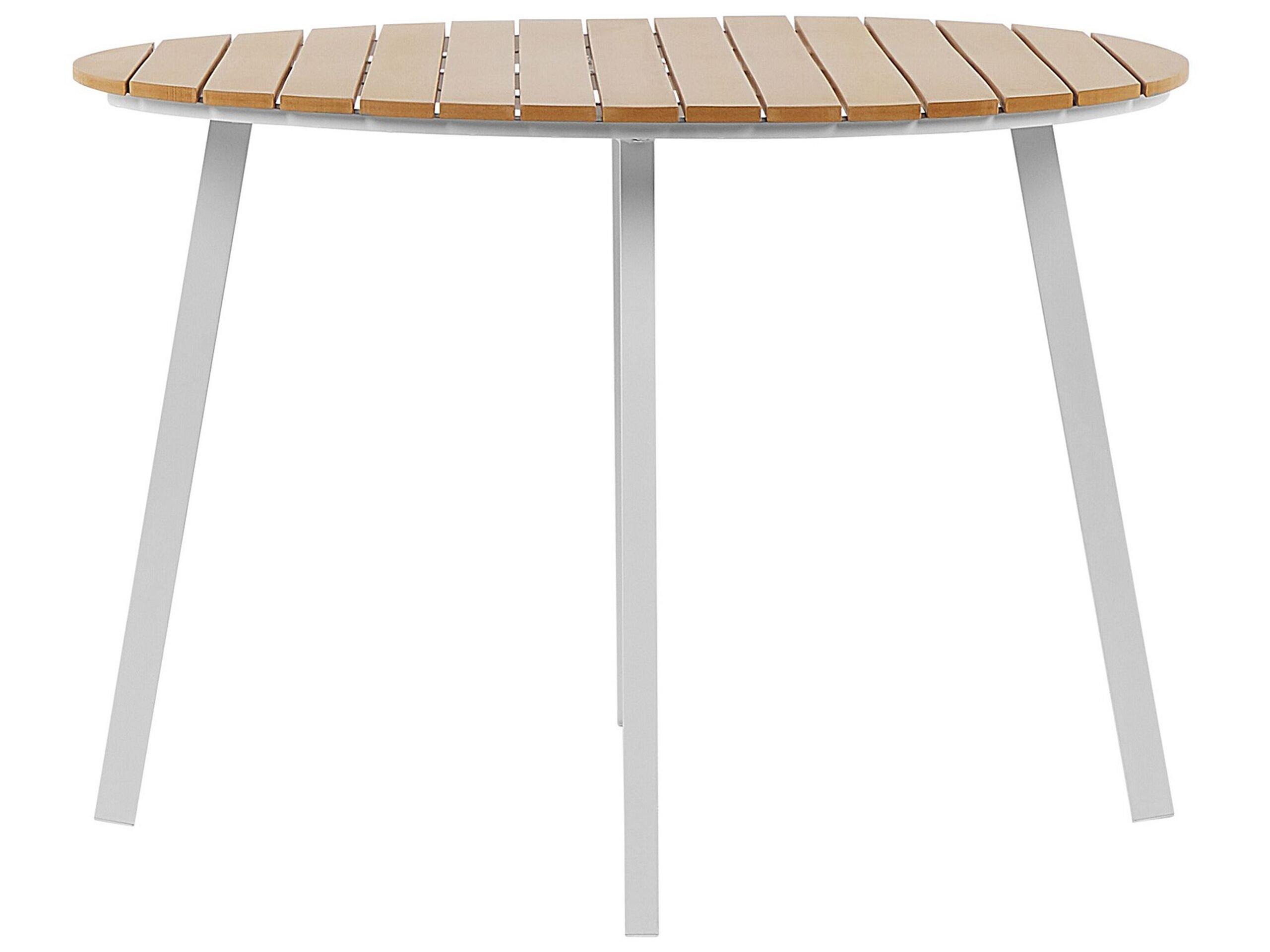 Beliani Table de jardin en Bois synthétique Moderne CAVOLI  