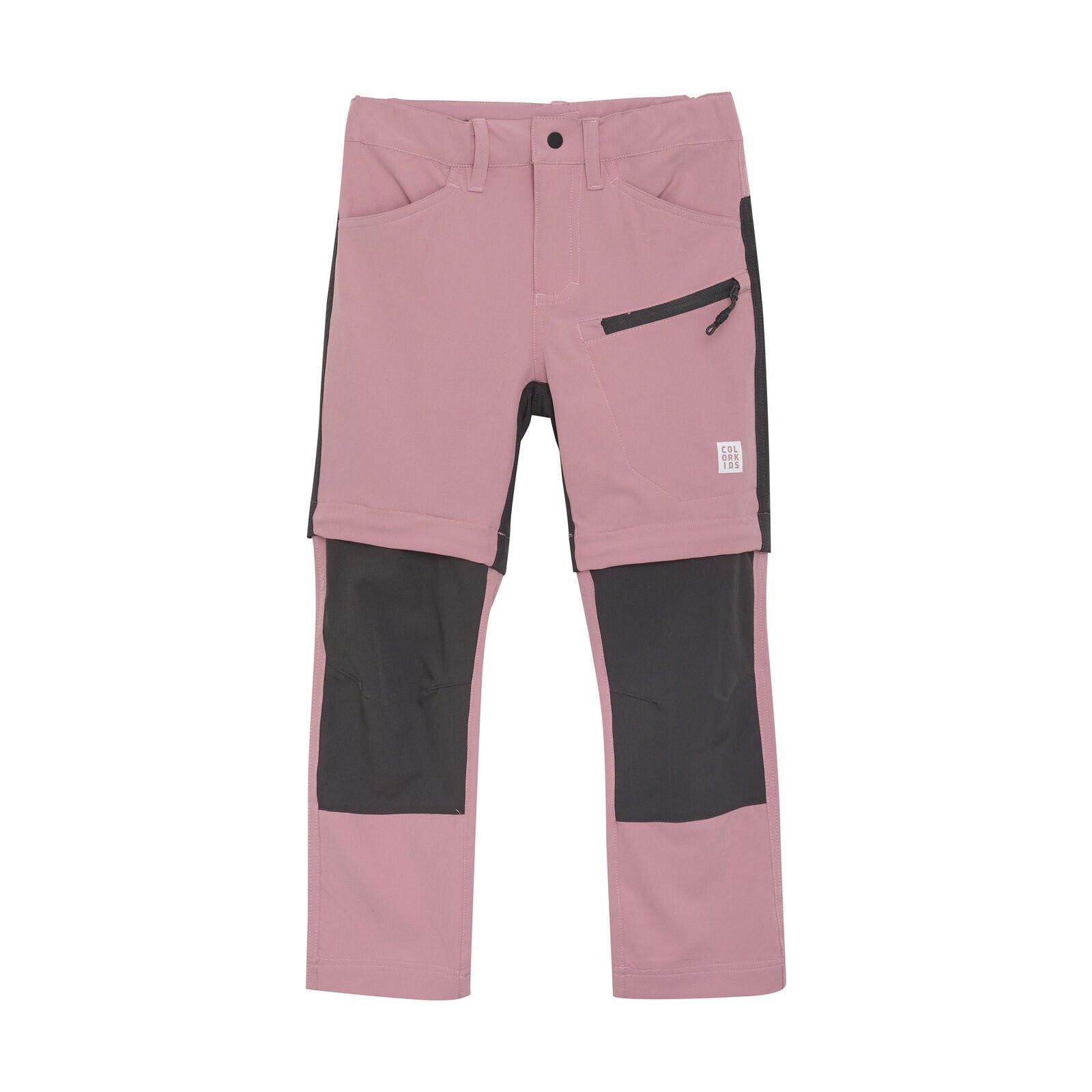 Image of Zip Off- Outdoorhose Foxglove Unisex Rosa 164