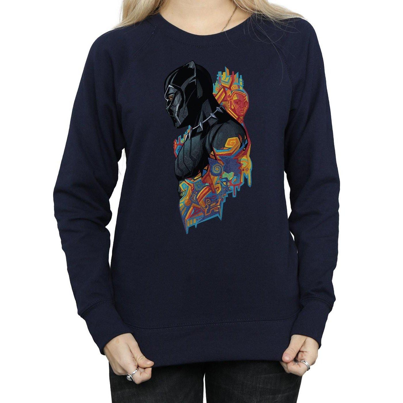 MARVEL  Sweatshirt profilé Panthère noire 