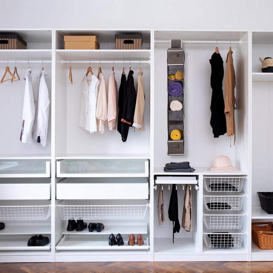 B2X Mensola pensile Armadio 7 scomparti  