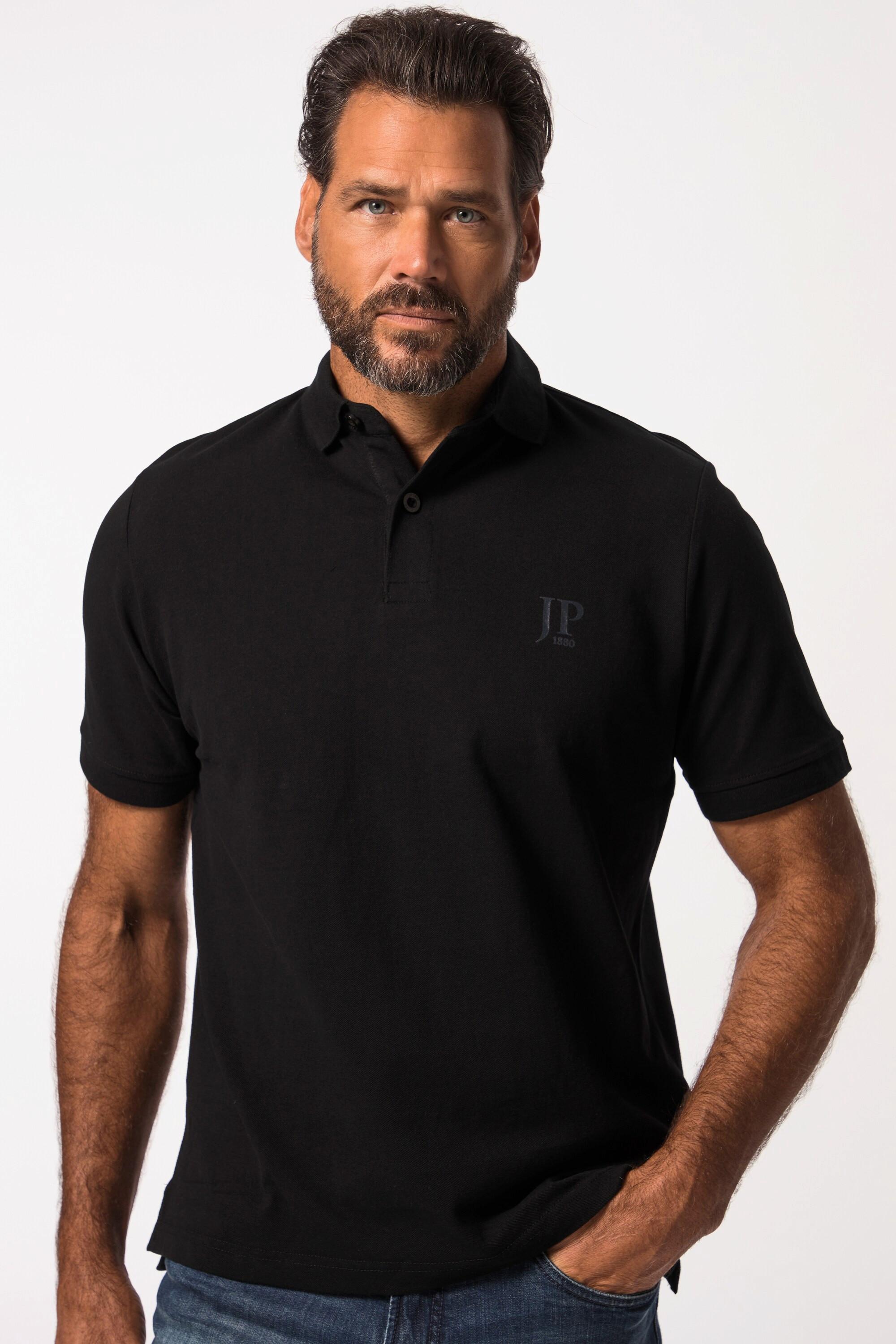 JP1880  Maglie polo basic in piqué di cotone pettinato in confezione doppia 