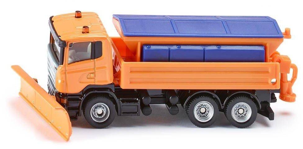 Image of 1898, Winterdienst-Fahrzeug, 1:87, MetallKunstoff, OrangeBlau, Bewegliches Räumschild