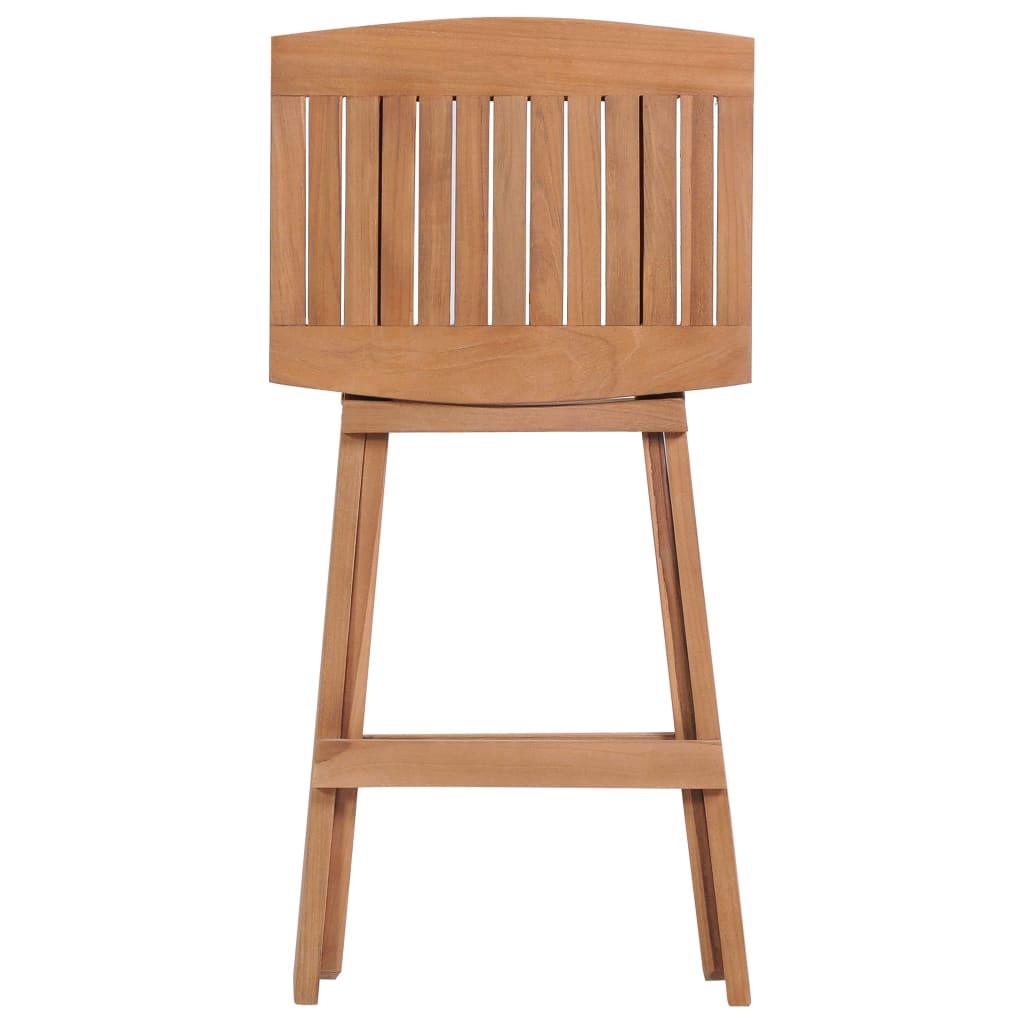 VidaXL Tabouret de bar bois  