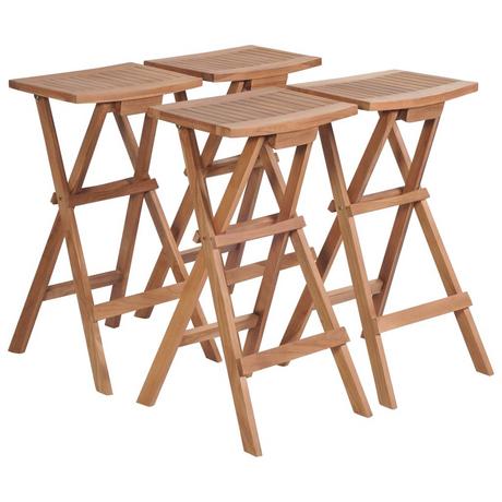 VidaXL Tabouret de bar bois  