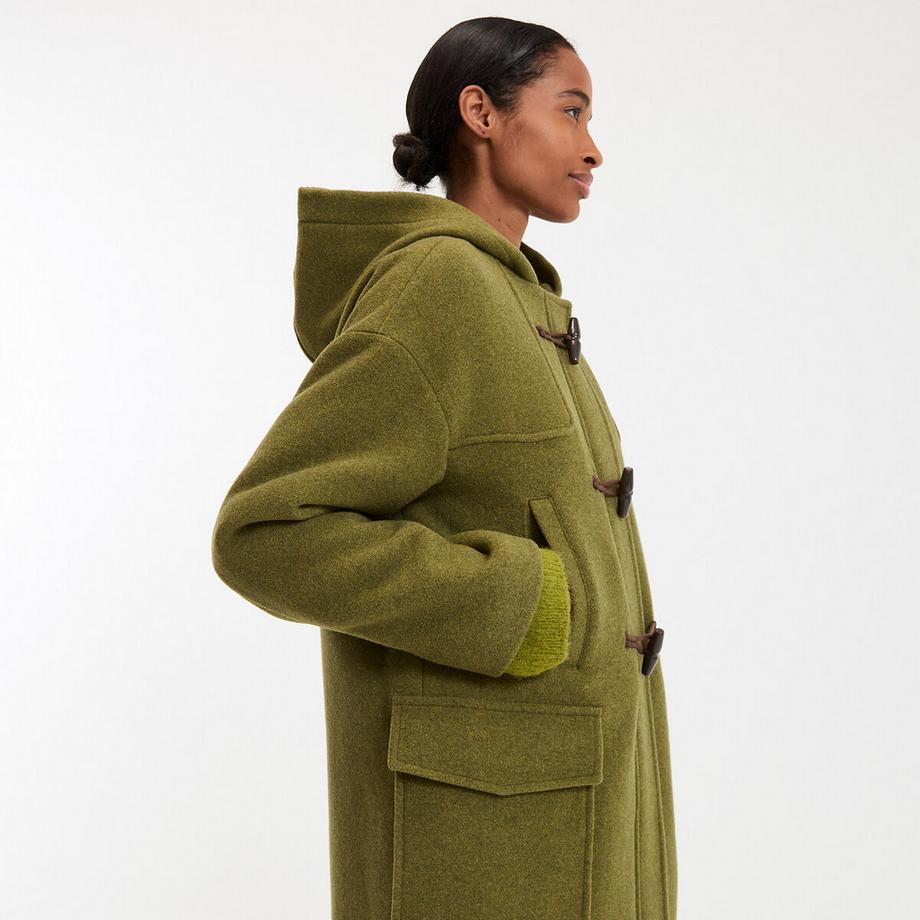 La Redoute Collections Long Duffle-coat à Capuche  
