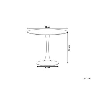 Beliani Table de repas en MDF Moderne BOCA  