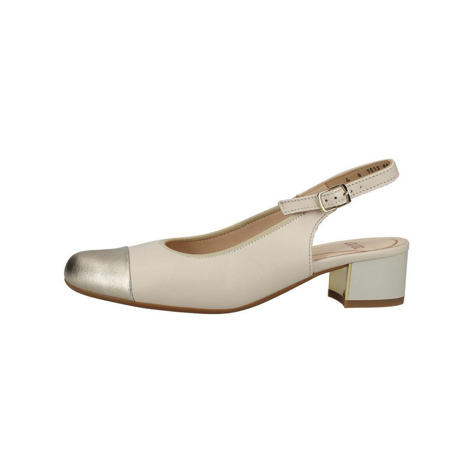 ara Escarpins slingback avec bout métallique  