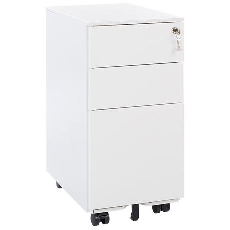 Beliani Armadietto da ufficio en Acciaio Moderno BOLSENA  