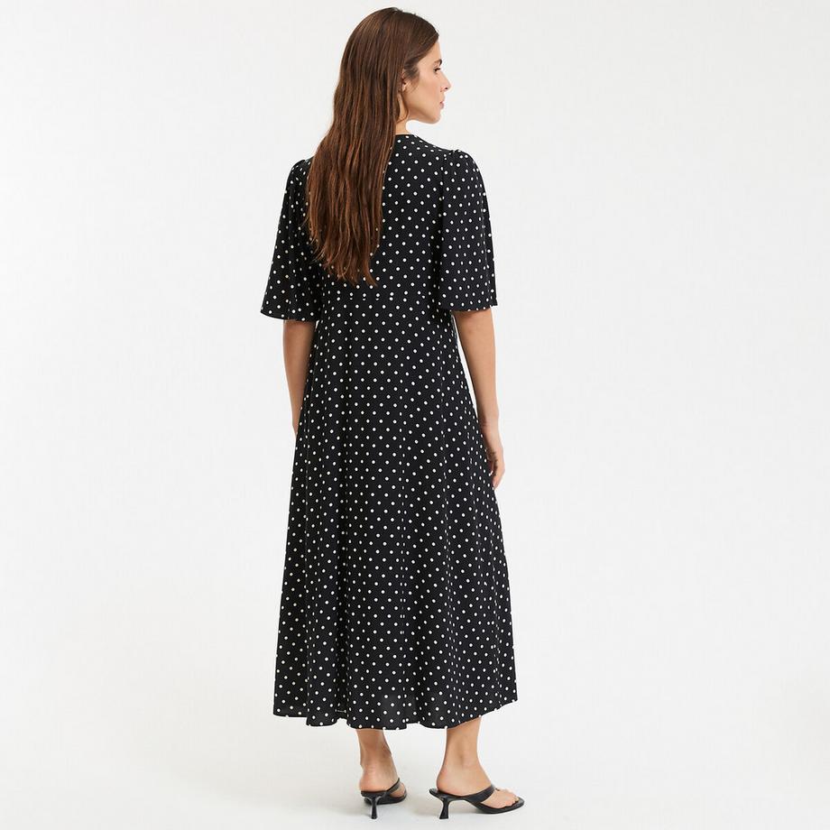 La Redoute Collections Robe Évasée à Pois  