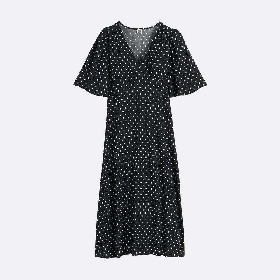 La Redoute Collections Robe Évasée à Pois  