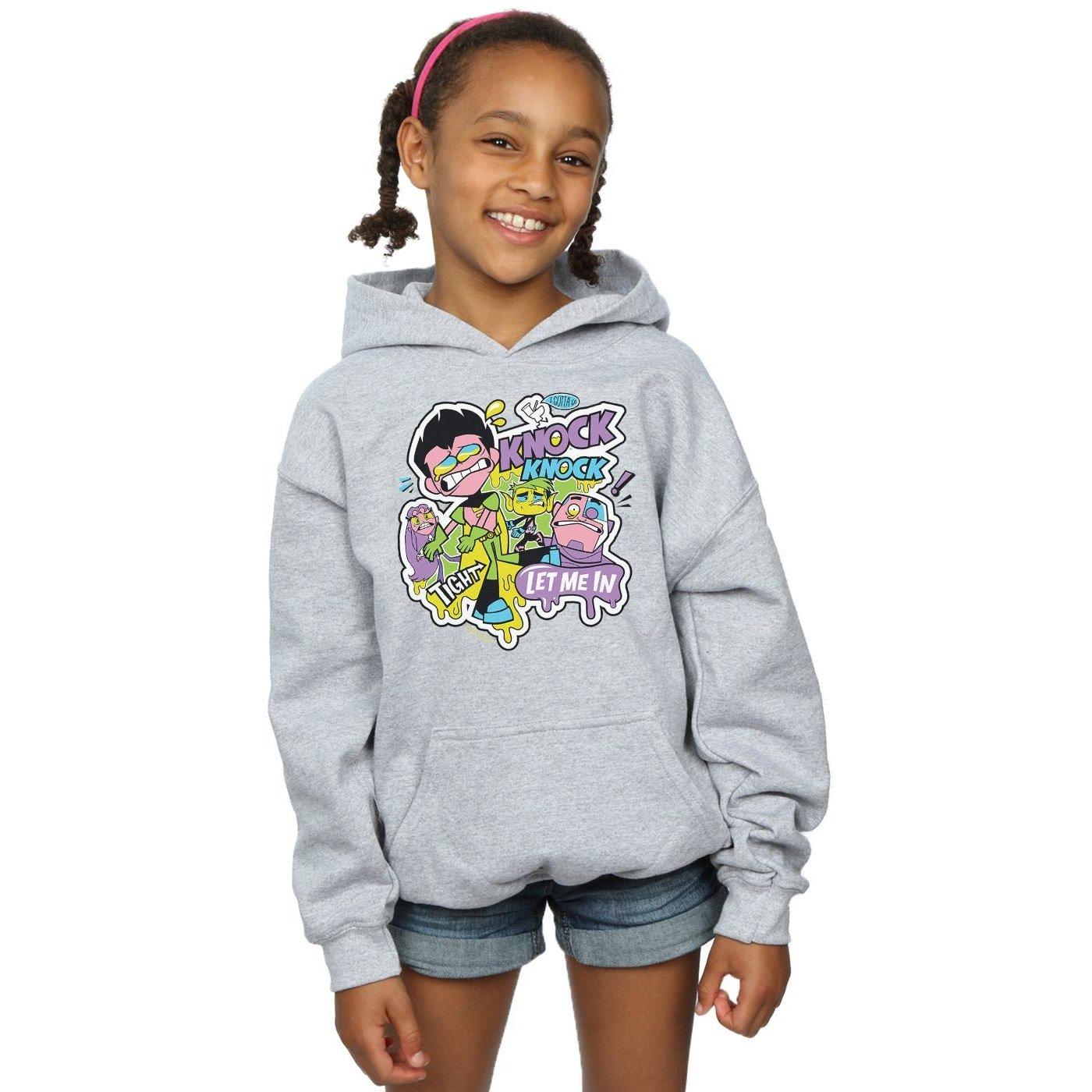 DC COMICS  Teen Titans Go Knock Knock Kapuzenpullover 