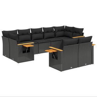 VidaXL Garten sofagarnitur poly-rattan  