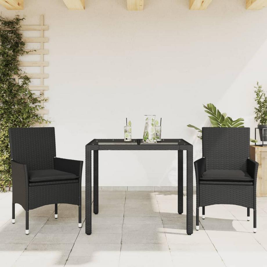 VidaXL Garten essgruppe poly-rattan  