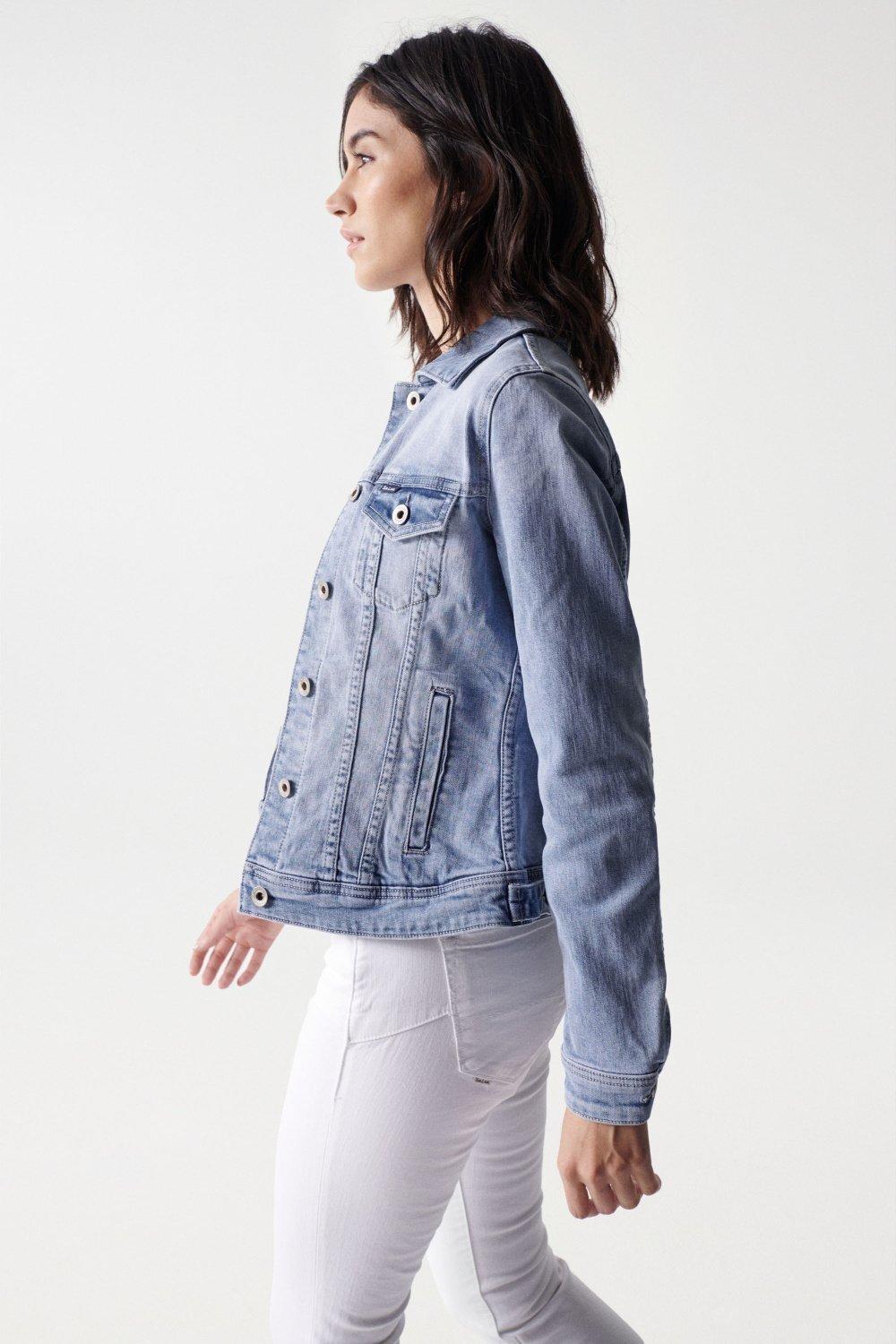 Salsa  Jeansjacken Denim Trucker Jacket 