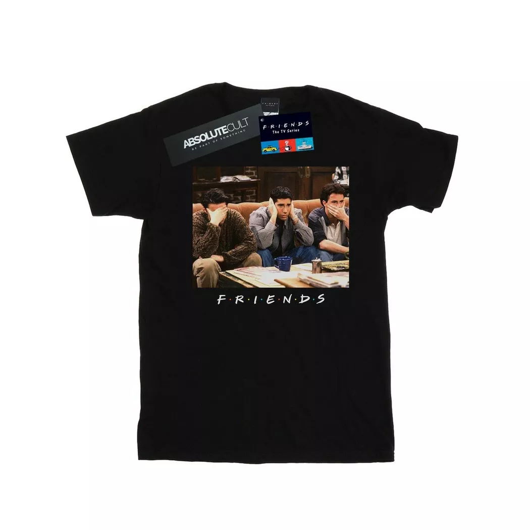 Friends - Three Wise Guys TShirt, für Damen, Schwarz, Größe S