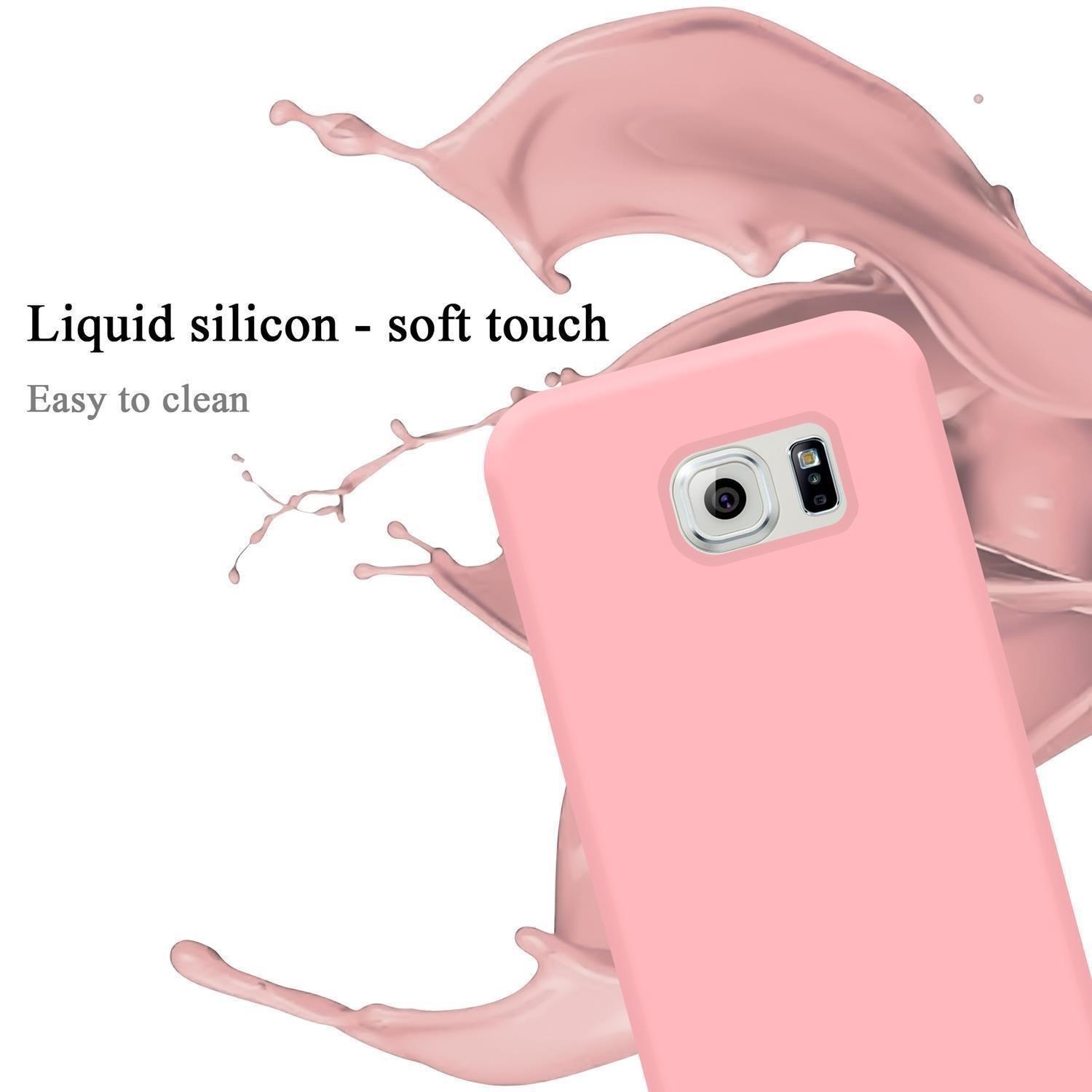 Cadorabo  Hülle für Samsung Galaxy S6 EDGE PLUS TPU Silikon Liquid 