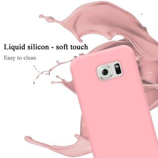 Cadorabo  Hülle für Samsung Galaxy S6 EDGE PLUS TPU Silikon Liquid 