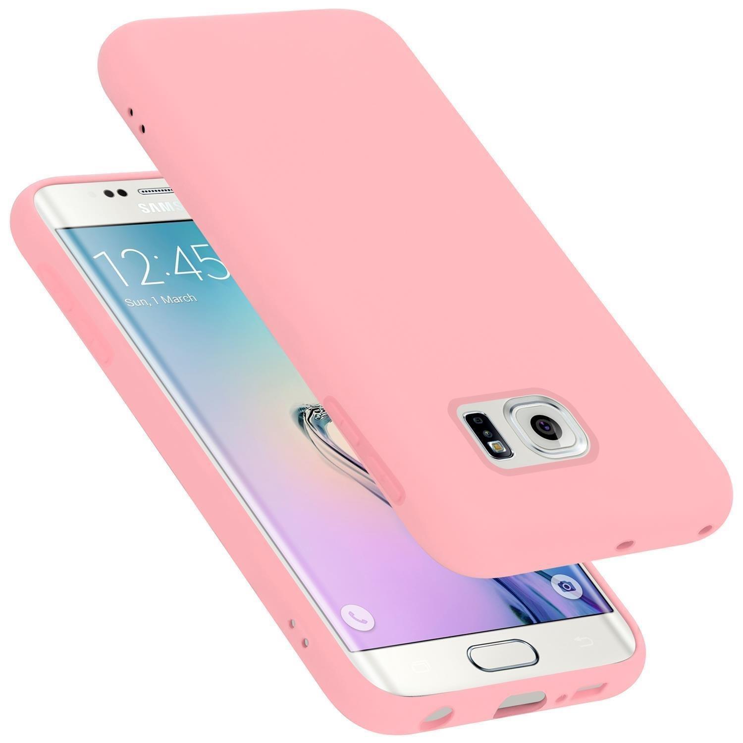 Cadorabo  Hülle für Samsung Galaxy S6 EDGE PLUS TPU Silikon Liquid 