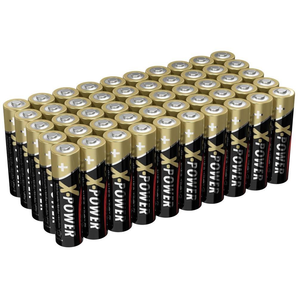 Image of Alkaline X-Power 50er Box AAA - Vorteilsbox