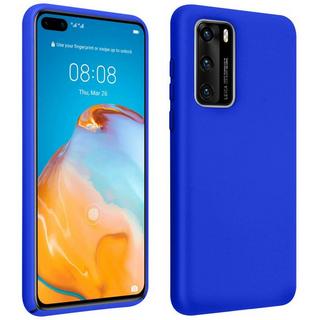 Avizar  Coque Huawei P40 Soft Touch Bleu 