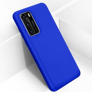 Avizar  Coque Huawei P40 Soft Touch Bleu 