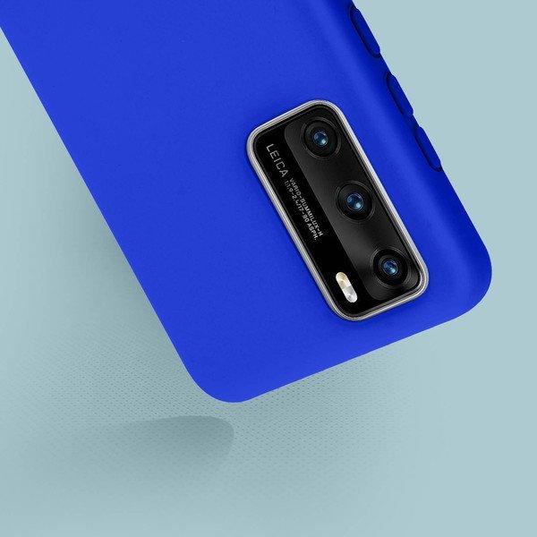 Avizar  Coque Huawei P40 Soft Touch Bleu 