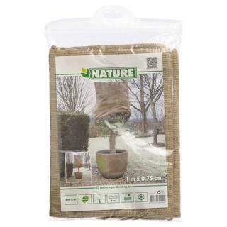 Nature Couverture en jute d'hiver  