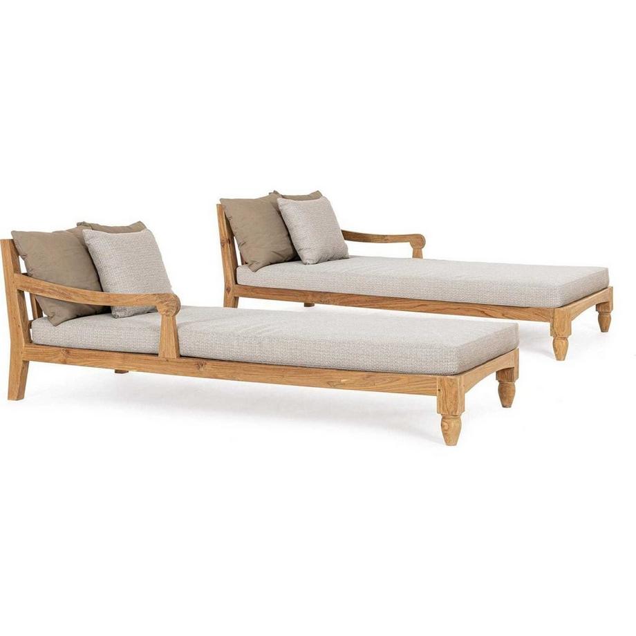 mutoni Daybed Bali natur (2er-Set)  
