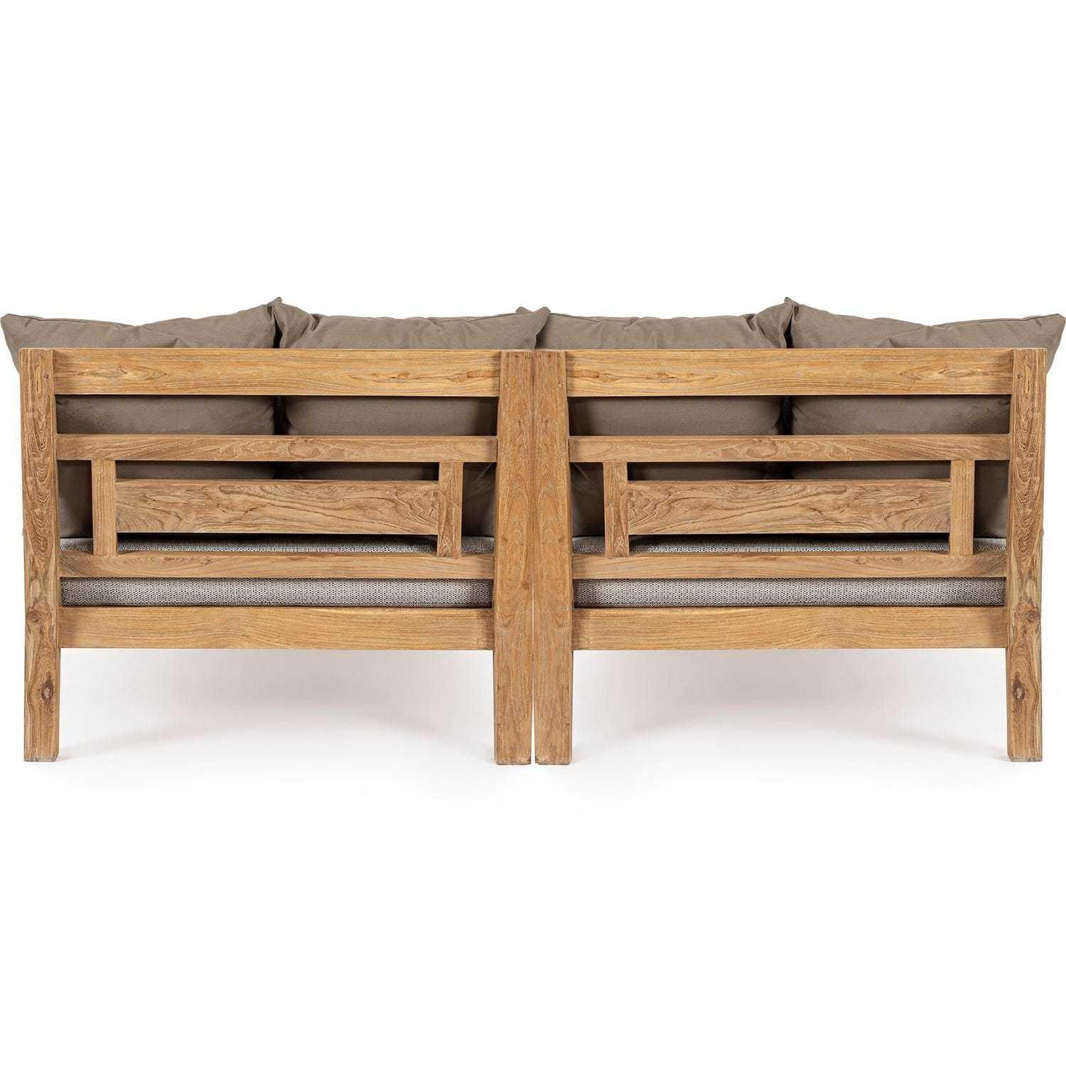 mutoni Daybed Bali naturel (lot de 2)  