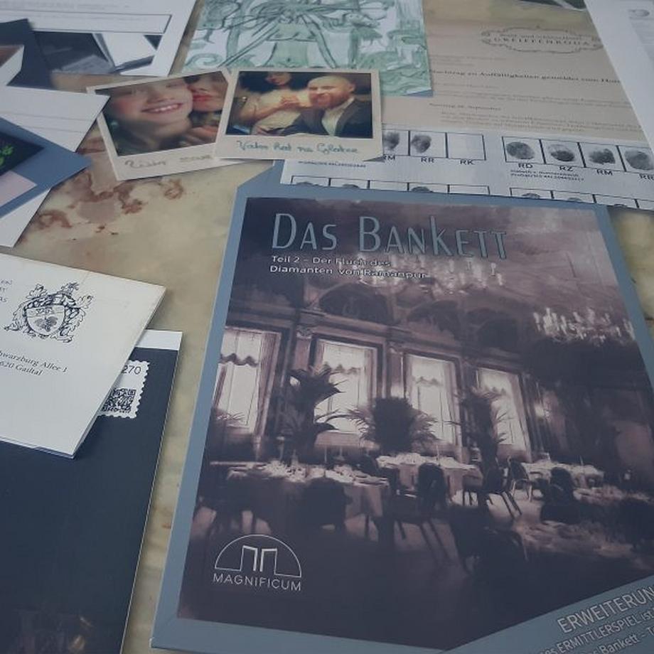 Magnificum  Das Bankett - Teil 2 - Der Fluch des Diamanten von Ramanpur - Krimispiel 