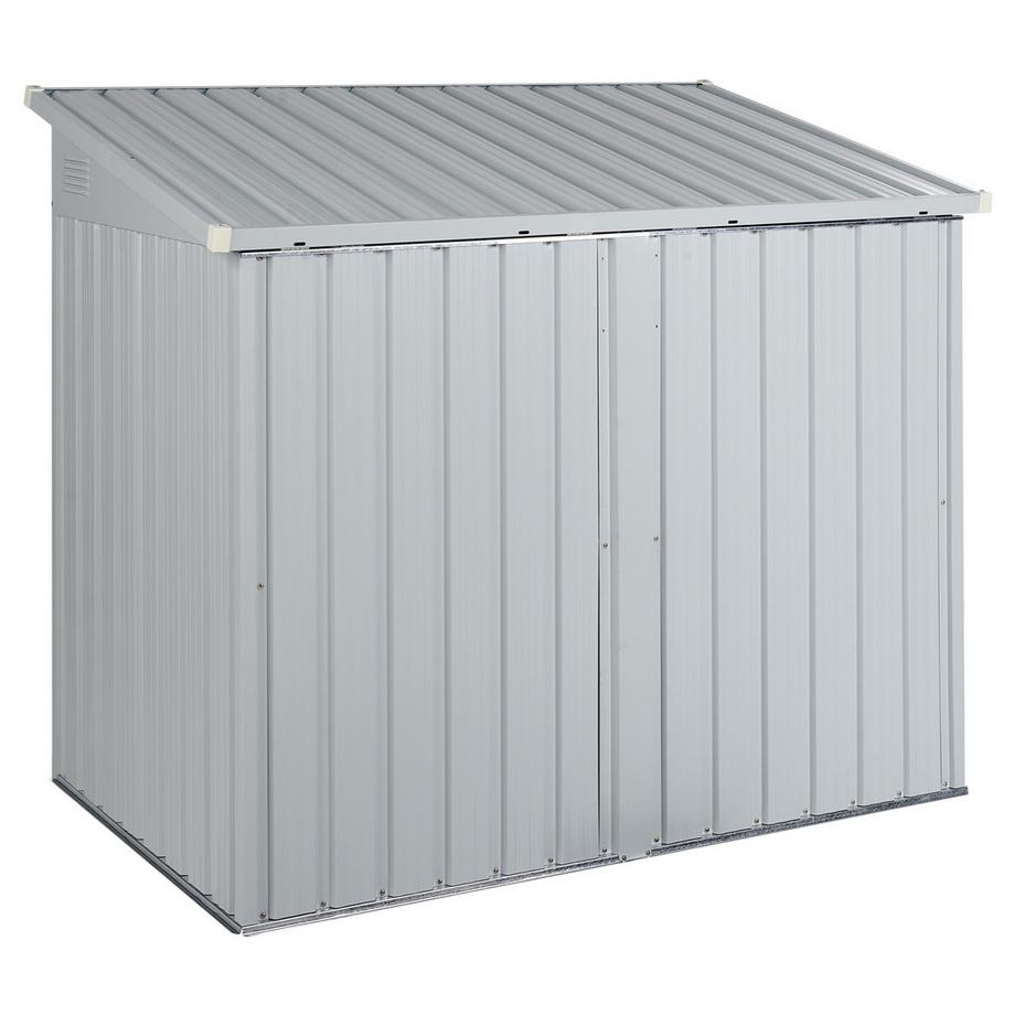 Beliani Geräteschuppen aus Stahl  MOENA  